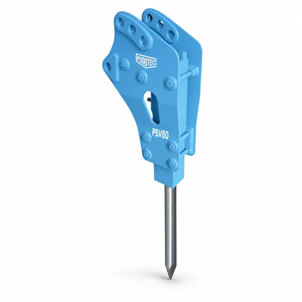 Martillo hidráulico Poqutec PBV80 BHL 2022